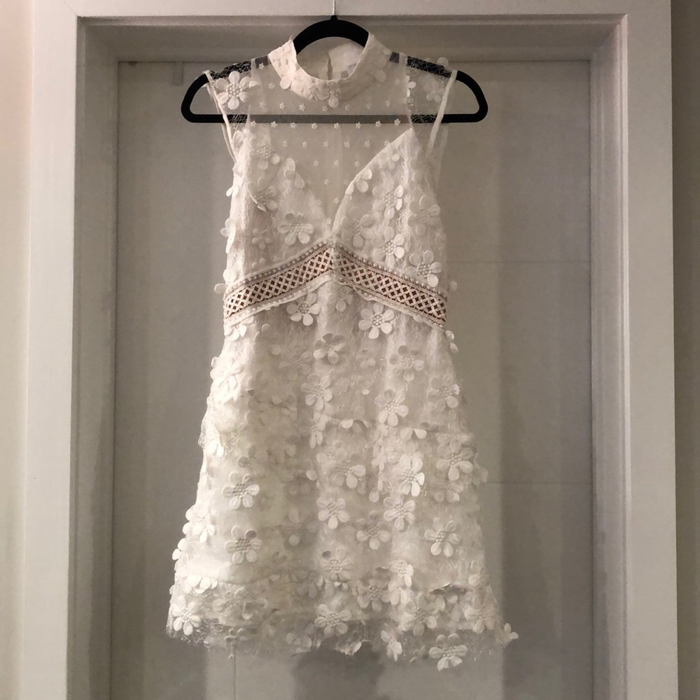 White dress